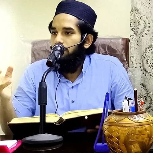 Portrait of Syed Zakariyya Hashmi, Teacher at Qanadeel